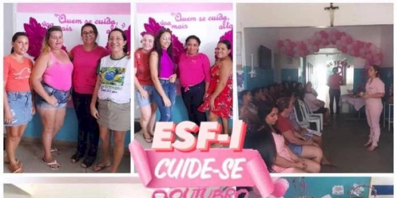 Secretaria Municipal de Saúde promoveu mês de conscientização sobre o câncer de mama em Nazarezinho