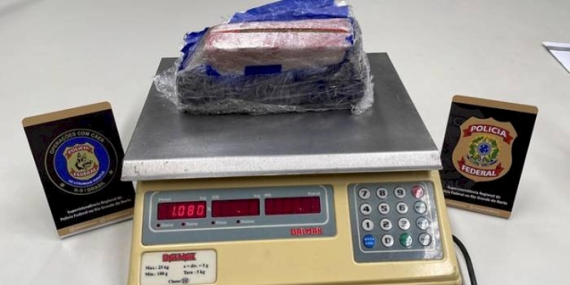 Polícia Federal apreende maconha em encomenda postal no RN