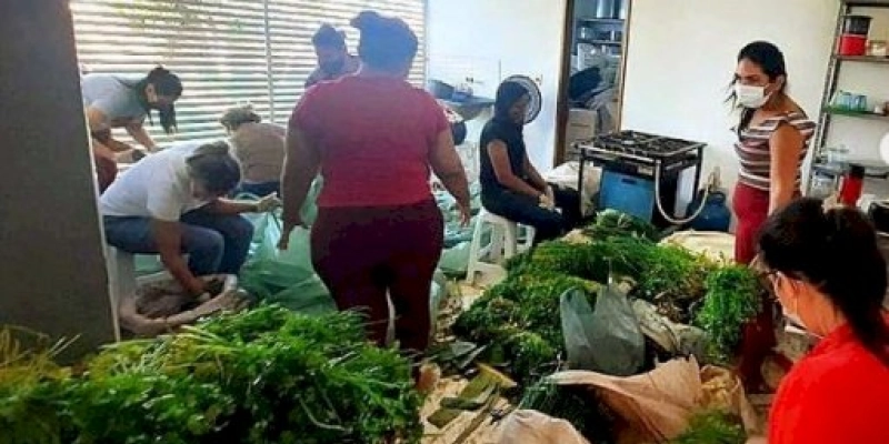 Mais uma etapa de entrega de kits alimentares do PAA é realizada pela prefeitura de Aparecida, através da Secretaria de Assistência Social 