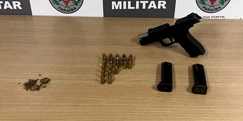 Mais uma arma é apreendida durante reforço policial 