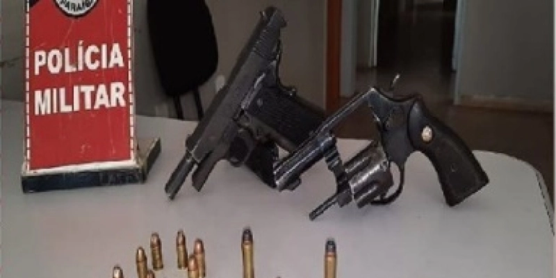 Duas armas de fogo são apreendidas pela polícia militar durante Operação Eternidade, no sertão da PB 