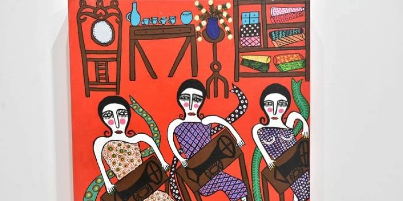 Universo das costureiras é tema de exposição que reúne 28 artistas Naïf no Museu do Artesanato Paraibano