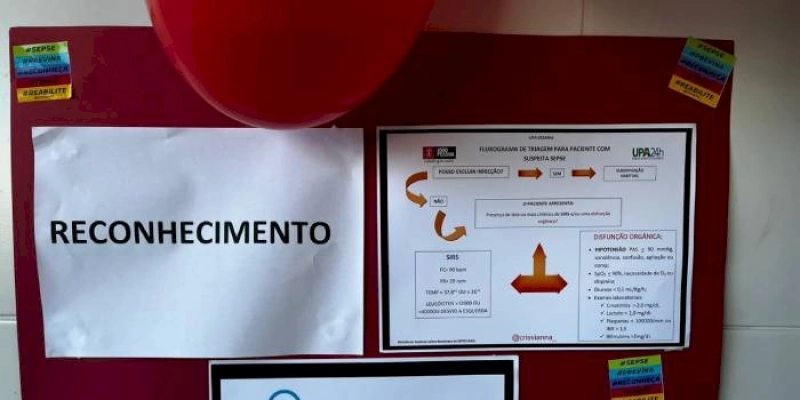UPA Oceania institui protocolo de sepse institucional para melhorar assistência de pacientes