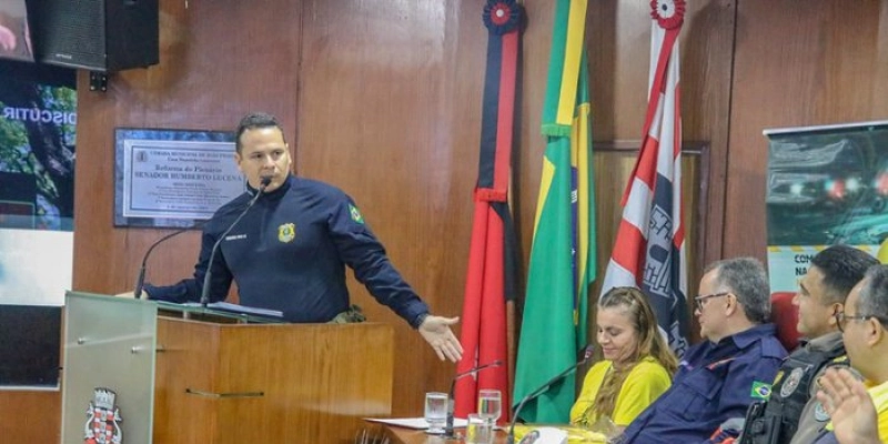 Polícia Rodoviária Federal participa de sessão especial na Câmara Municipal de João Pessoa