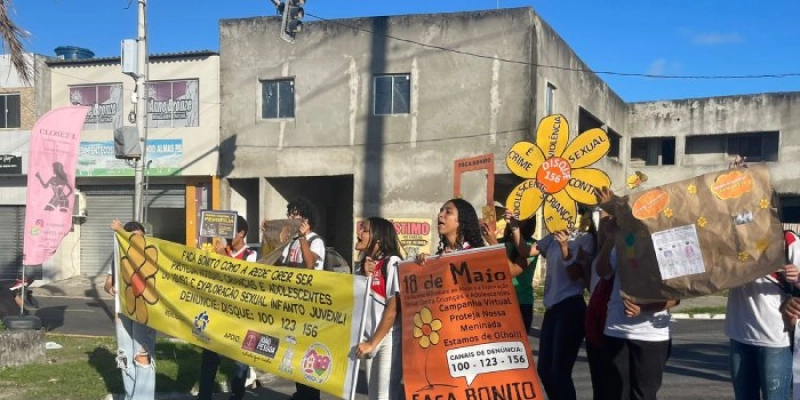Caravana do Cuidar integra programação da campanha de Combate à Exploração Sexual Infantil nesta quarta-feira