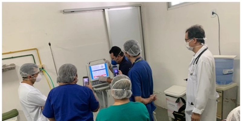 Equipe do Hospital de Patos treinada para manusear novos ventiladores mecânicos 