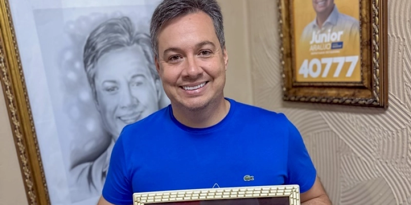 Júnior Araújo é reconhecido como ‘deputado municipalista' pela segunda vez na Paraíba