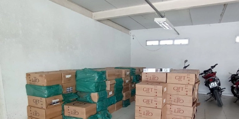 Polícia Civil apreende carga de mais de 1 milhão e 300 mil cigarros importados