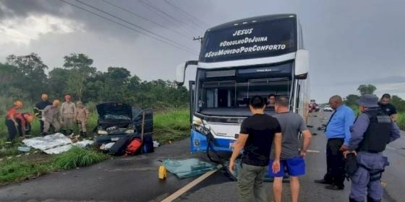 Grave acidente na Estrada da Guia em Cuiabá deixa três mortos, dentre eles, dois nazarinhenses