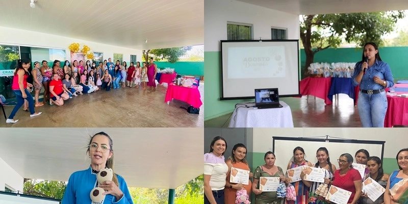 Nazarezinho realiza a I Semana do Bebê com várias atividades com as Gestantes