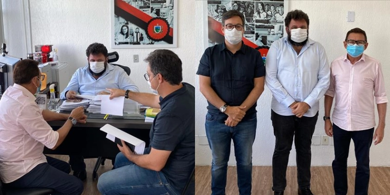 Prefeituras de Coremas, Joca Claudino, e Bonito de Santa fé entra na Agenda do Deputado Júnior Araújo, e conseguem liberar recursos na Educação 