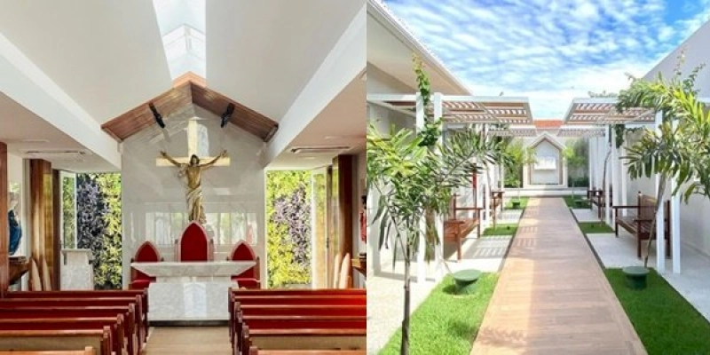 Hospital Regional de Sousa agora conta com a Capela Ecumênica Jesus Cristo Ressuscitado, e a Praça da Bíblia