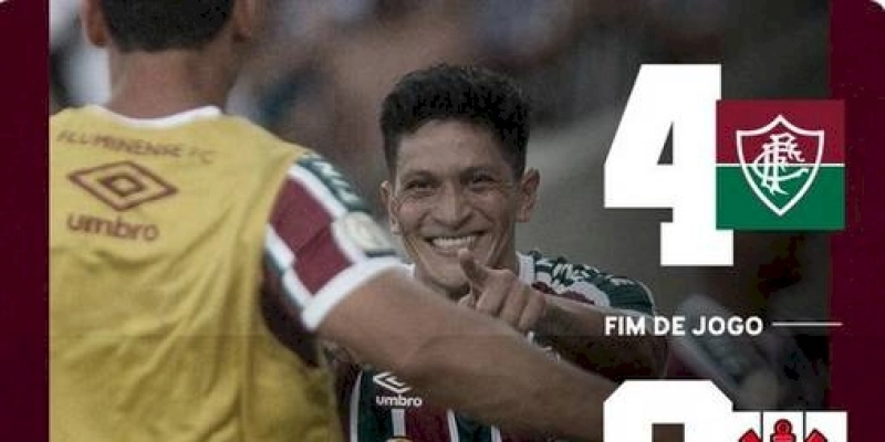 Fluminense goleia Corinthians e dá salto na classificação