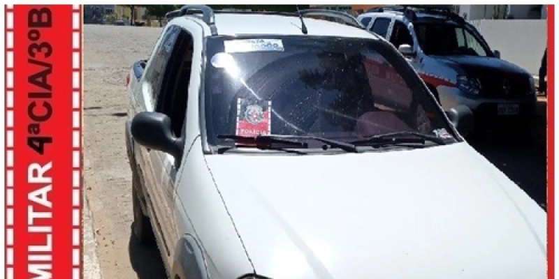 Polícia militar recupera veículo roubado durante a Operação Divisa Segura; leia 