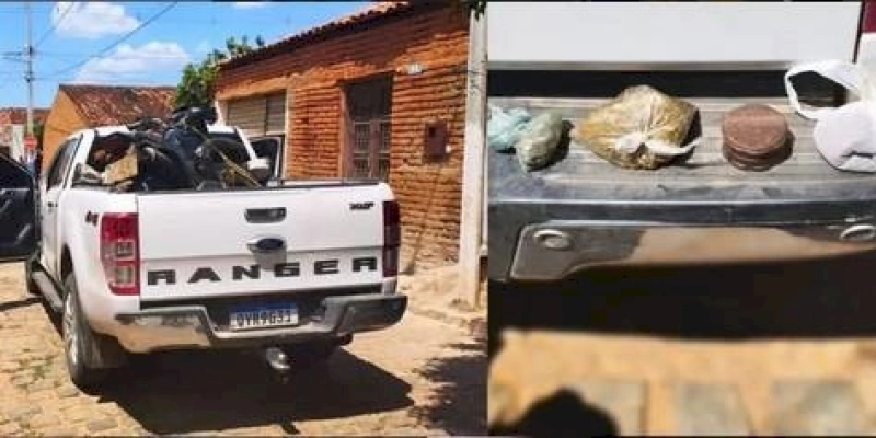 Ação da Polícia Militar prende no Sertão da Paraíba, suspeitos de assalto em Pernambuco