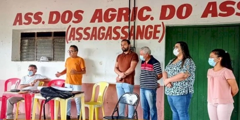 Secretaria de Agricultura e Meio Ambiente realiza reuniões de alinhamento sobre o Programa Titula Brasil, nos Assentamentos Angélicas I e II, em Aparecida 