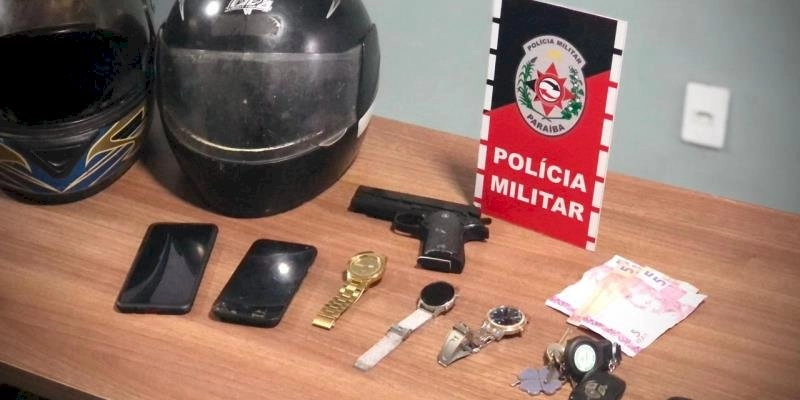 Polícia Militar frustra ações criminosas e prende suspeitos de assaltar farmácia