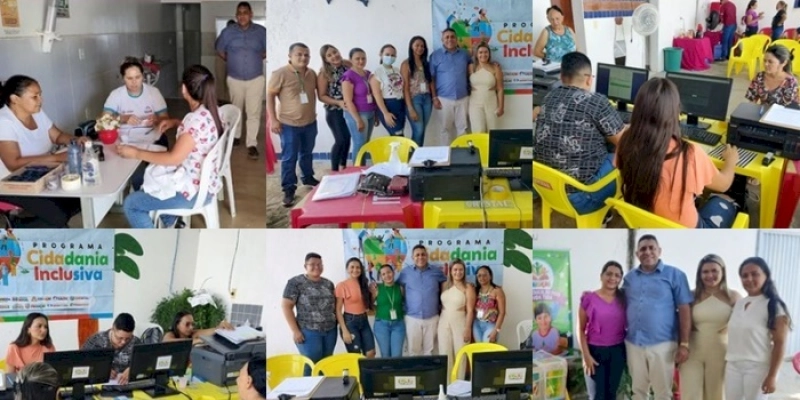Comunidade de Duas Lagoas recebe a Caravana do Programa Cidadania Inclusa, em Aparecida 