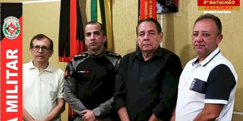 Comando do 6º BPM e presidentes de entidades discutem ações de segurança em áreas comerciais de Cajazeiras