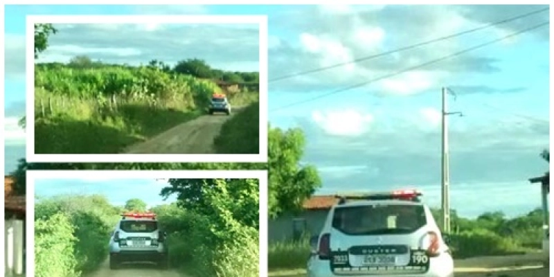 Atividades ostensivas são implementadas pela polícia militar na zona rural de Pombal 