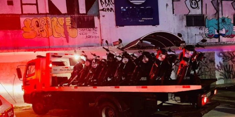 BALANÇO GERAL - Mais de 100 motos são notificadas por ‘rolezinhos’ no feriadão do Natal