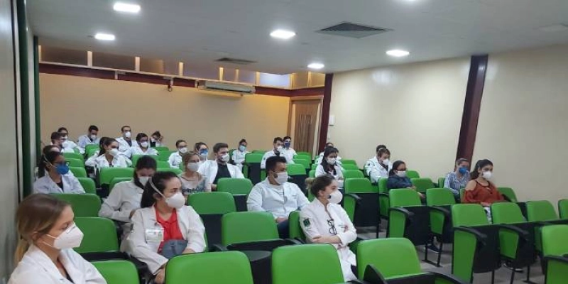 Trauma de João Pessoa realiza treinamento com estagiários