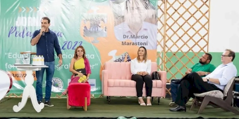 Bal Lins participa da Jornada Pedagógica 2023, realizada pela Secretaria de Educação do município de São José de Piranhas 