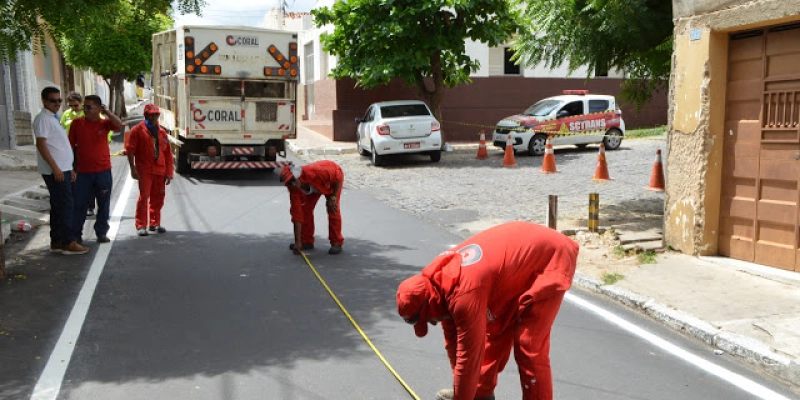 Sctrans alerta população sobre modificações no trânsito da Rua Coronel Peba, em Cajazeiras