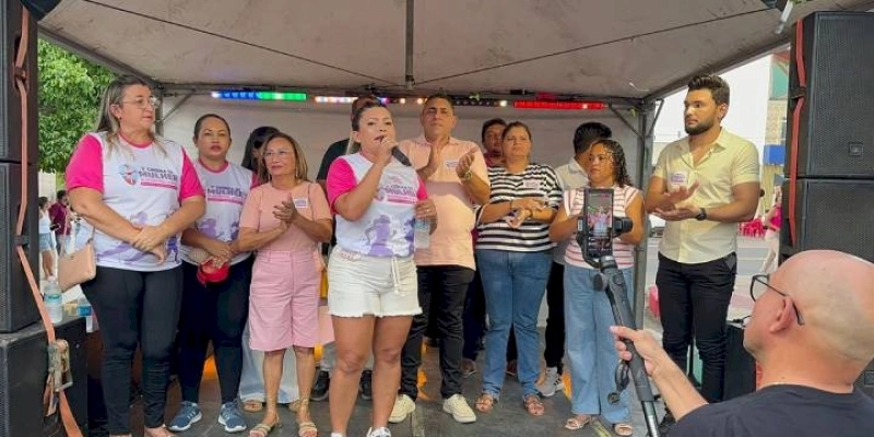 Comemoração do Dia da Mulher trouxe: desfiles, Corridas, Zumba, e exposições de produtos do Empreender em Aparecida; Vídeos 