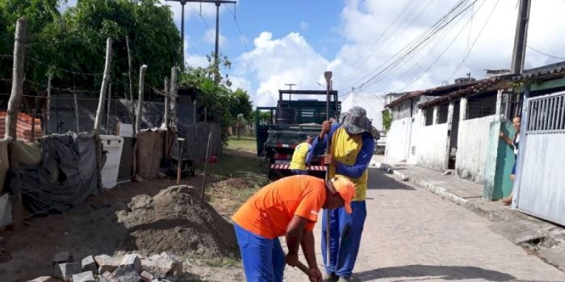 Seinfra conclui a semana executando serviços de manutenção em diversos bairros na Capital