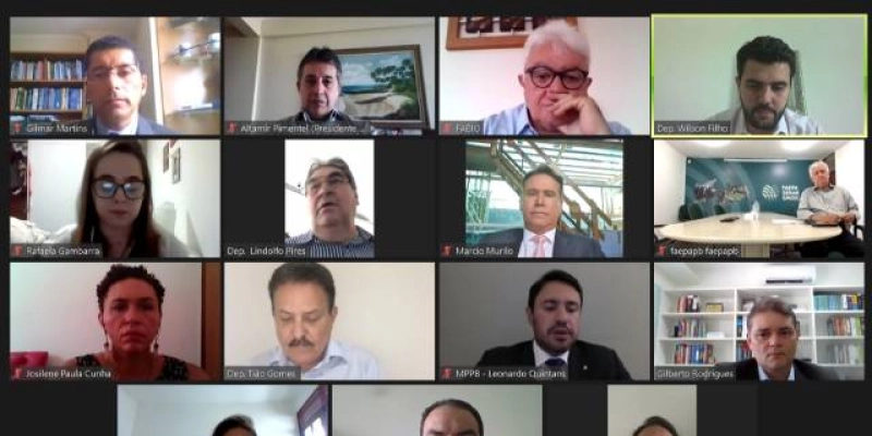 Audiência Pública presidida pelo Deputado Wilson debate LOA/2021 na ALPB