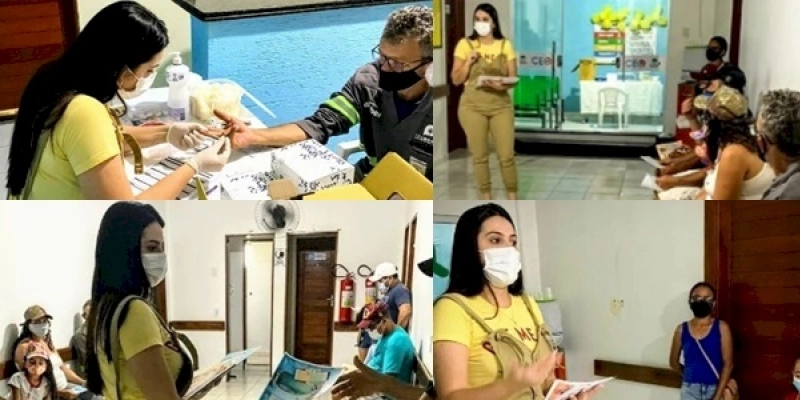 Secretaria de Saúde de Aparecida encerra mês de julho com enfoque a Campanha de Combate às Hepatites Virais
