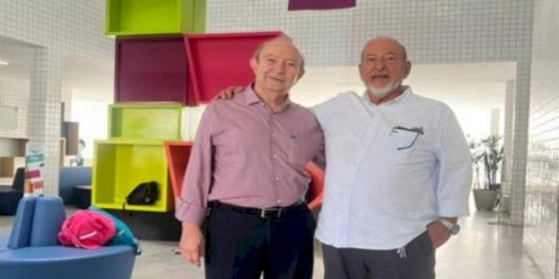 Presidente da FIEP, Buega Gadelha, recebe visita do presidente da FIEA