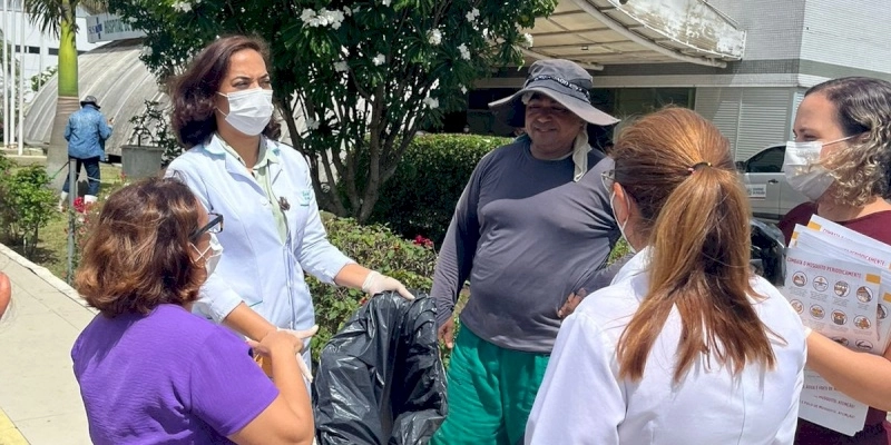 Hospital de Trauma de Campina Grande reforça combate aos focos do mosquito da dengue