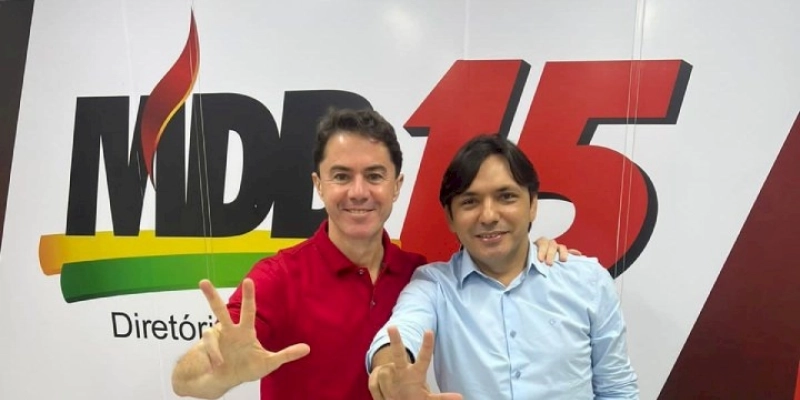 Veneziano recebe o apoio do prefeito de Manaíra, Dr. Messias Simão, e de todo o seu grupo político