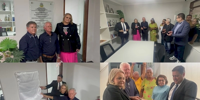Sessão da Câmara de Vereadores de Sousa entrega diplomas a alunos nota 10, e familiares se emocionam com homenagem a Clarence Neto na sala da Biblioteca; Imagens 