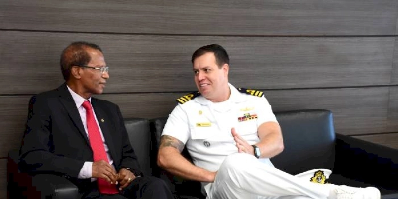 Presidente do TJPB recebe visita do Comandante da Capitania dos Portos