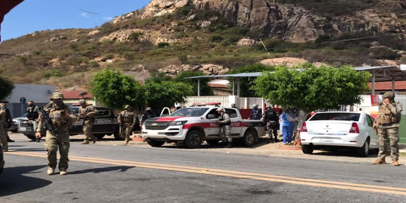Suspeitos do assalto ao Banco de Coremas mortos em confronto com a PM são naturais de Santa Cruz, Patos, e do RN; Imagem 