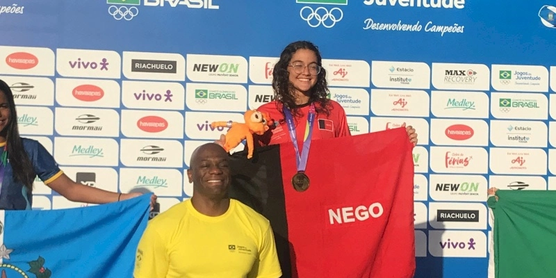 Nadadora paraibana ganha ouro e bronze e Estado já soma 11 medalhas nos Jogos da Juventude