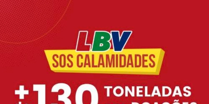 SOS Calamidades: balanço das doações a famílias afetadas pelas chuvas no Brasil 