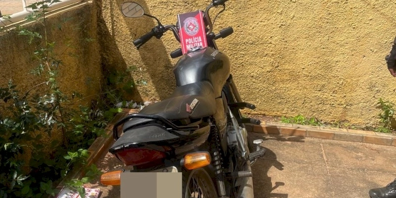 Moto roubada em Mossoró é recuperada pela Força Tática durante blitz no sertão do estado 