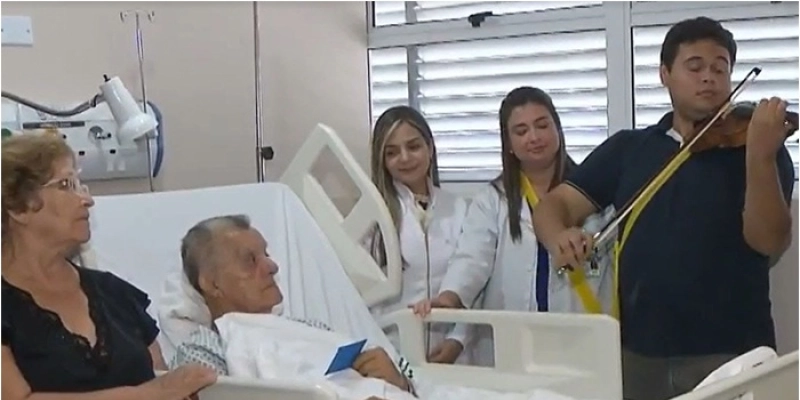 Projeto do Hospital Metropolitano emociona pacientes atendidos na unidade