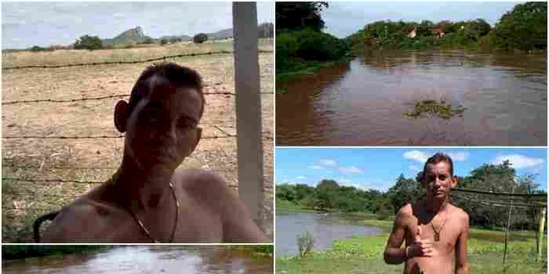 Homem desaparece nas águas do Rio do Peixe, no Bairro da Guanabara, em Sousa