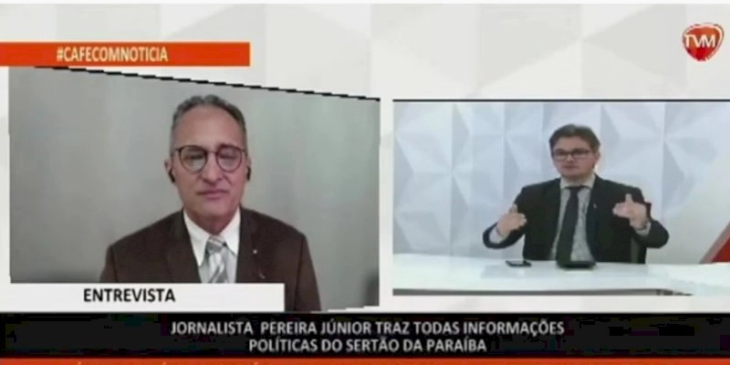Bandeira da paz em Sousa, filiação de Bolsonaro ao PP, Marcelo Queiroga pré-candidato ao Governo da PB, comentário de Pereira Jr na TV Master; Assista 