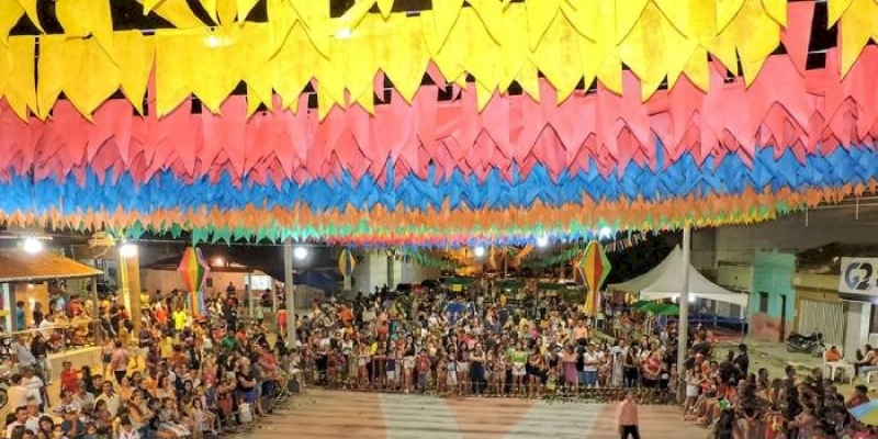 Prefeitura de São José da Lagoa Tapada realiza mais um Arraiá da Alegria, com diversas apresentações culturais