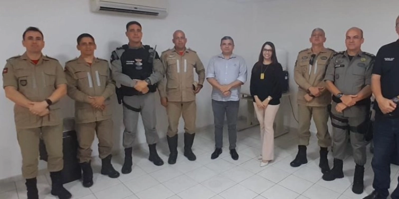 Comando do 14º Batalhão participa de reunião com secretário executivo da secretaria de segurança e defesa social da Paraíba