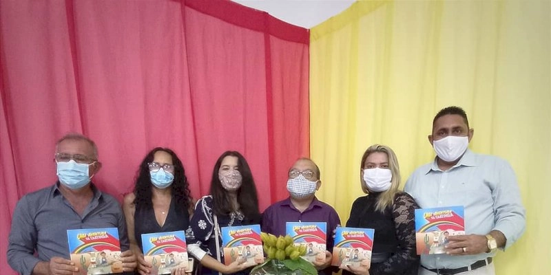 No encerramento alusivo aos 27 Anos de Emancipação Política de Aparecida foi realizado o lançamento de um Livro infantil