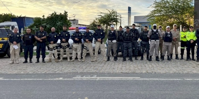 PRF realiza ação integrada com órgãos de trânsito e segurança pública durante os festejos de São João de Patos