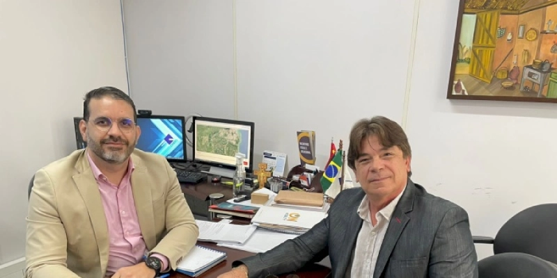 Vice-presidente da FIEP se reúne com presidente da CINEP e apresenta demandas do setor de minerais