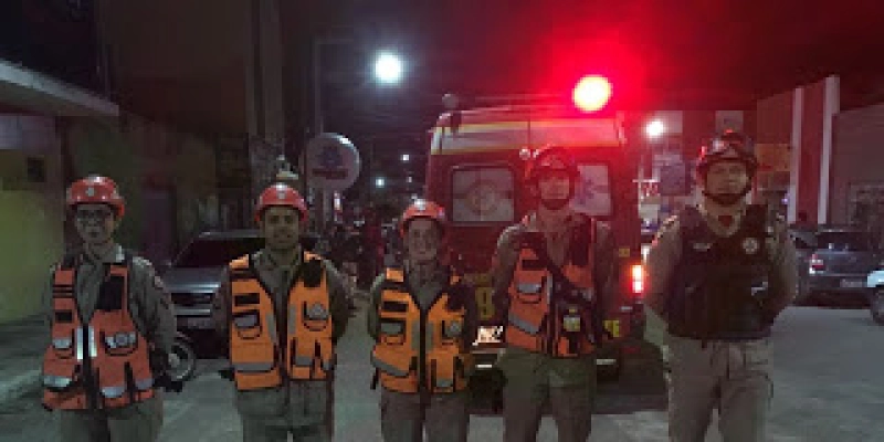 Corpo de Bombeiros Militar garante a segurança do Sousa Folia Original realizado em Sousa